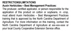 Cover photo for Regional Auxin Herbicides - Best Management Practices Training