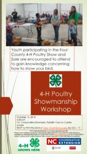Cover photo for 2018 Franklin County Poultry Showmanship Clinic