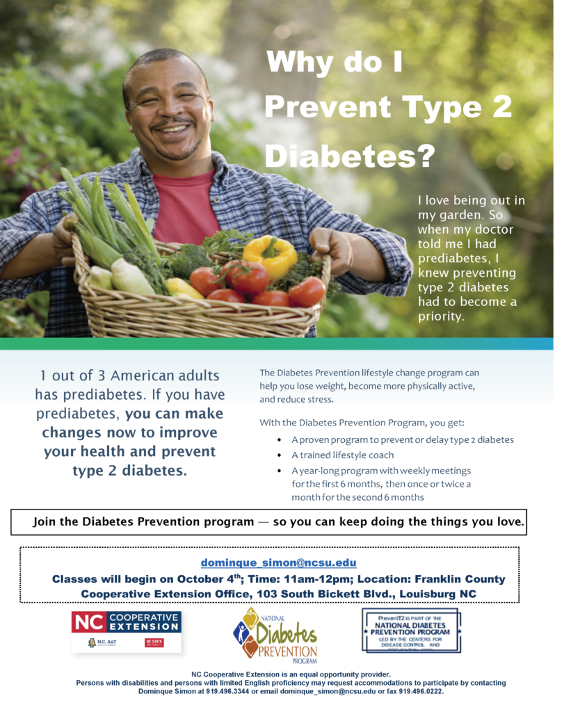 diabetes prevention poster