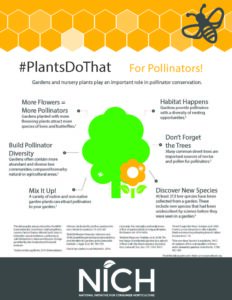 PlantsDoThat-for-Pollinators infographic