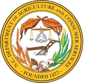color image of the North Carolina Department of Agriculture and Consumer Services logo