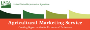 image of the words US Dept. of Agriculture Agricultural Marketing Service header 