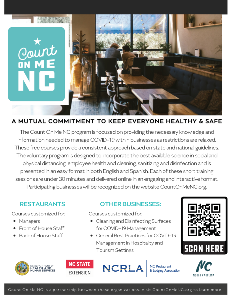 Count on me NC flyer