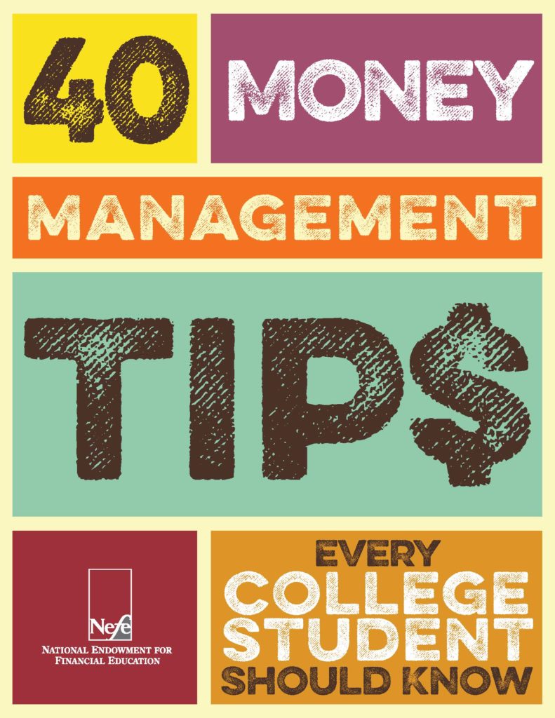 40 money management tips for College Students book cover