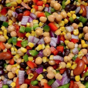 confetti bean salad