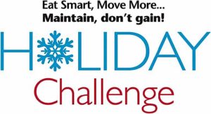 Eat Smart, Move More... Maintain Don't Gain Holiday Challenge logo