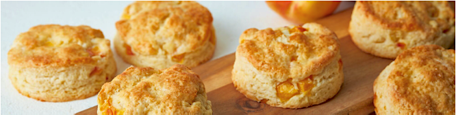 Peach Scones