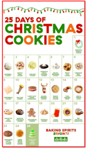 5 Days of Cookies Calendar
