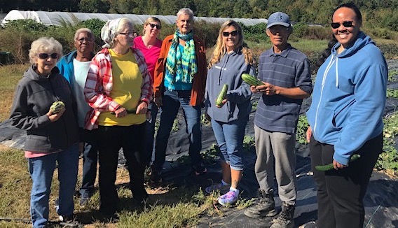 Woman in Ag Farm Tour participants by MMobley