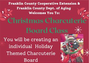 Christmas Charcuterie Board Class header with description