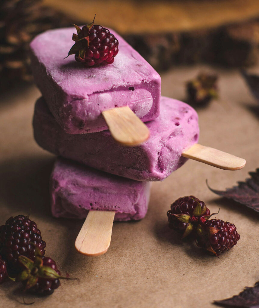 blackberry popsicle