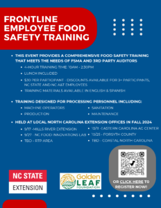 Cover photo for Frontline Employee Food Safety Training