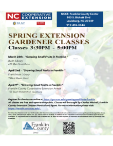 Spring Flyer Small Fruits 2025