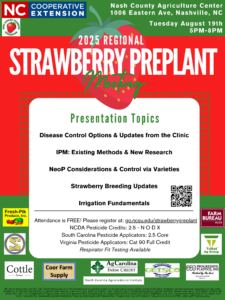 Cover photo for 2025 Regional Strawberry PrePlant Meeting